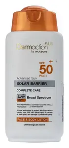 Dermaction Plus by Watsons Advanced Sun Solar Barrier Complete Face & Body Lotion SPF 50+