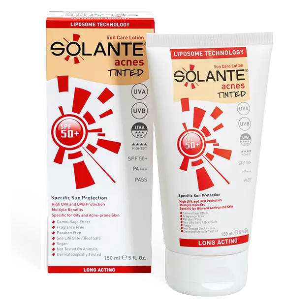 Solante Acnes Tinted SPF 50+ Lotion