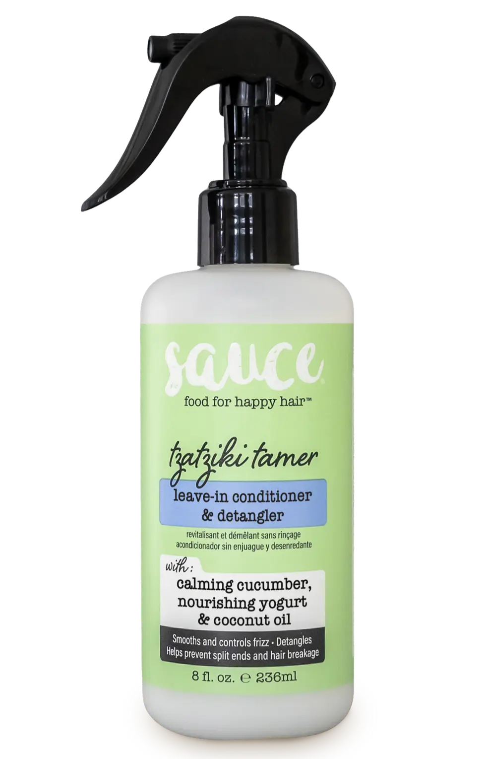 Sauce Beauty Tzatziki Tamer Leave-In Conditioner & Detangler