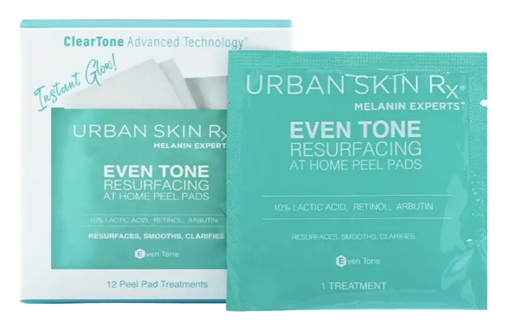 Urban Skin Even Tone Resurfacing at Home Peel Pads