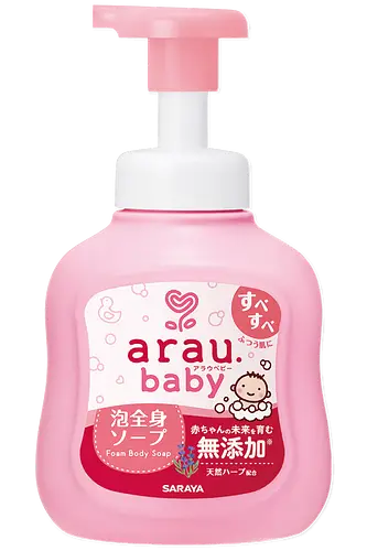 Saraya Arau Baby Foam Body Soap