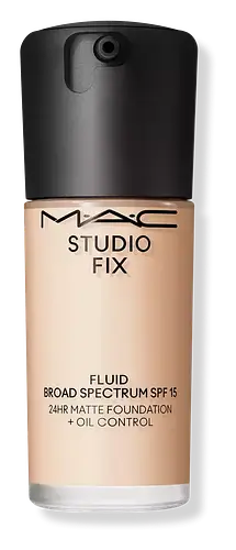 Mac Cosmetics Studio Fix Fluid SPF 15 24HR Matte Foundation + Oil Control NC5