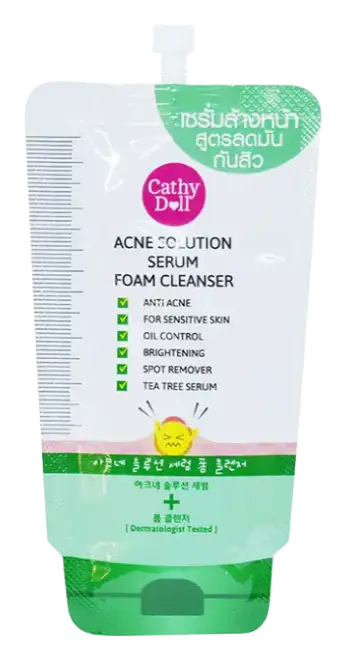 Cathy Doll Acne Solution Serum Foam Cleanser