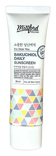 Millford Bakuchiol Daily Sunscreen SPF50+ PA++++