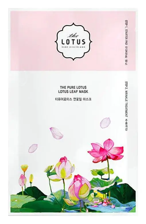 The Pure Lotus Lotus Leaf Mask Wrinkle Treatment