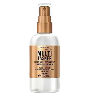 Rimmel London Multi Tasker Primer, Mist & Setting Spray Clear