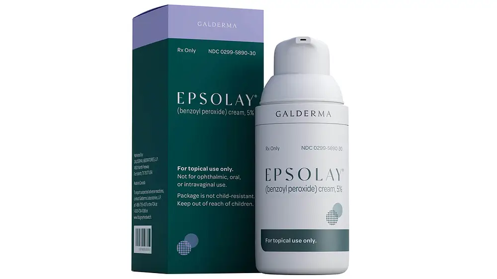 Galderma Epsolay Benzoyl Peroxide 5% Cream