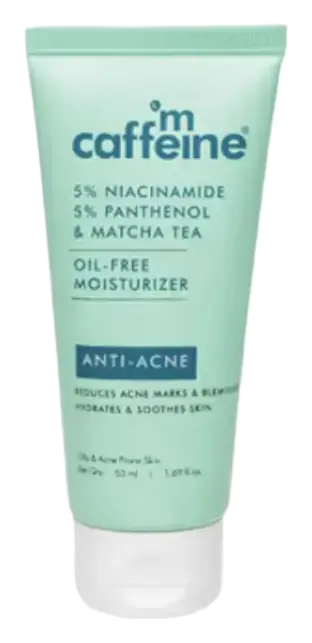 mCaffeine 10% Niacinamide, 5% Panthenol & Matcha Tea Oil-Free Moisturizer