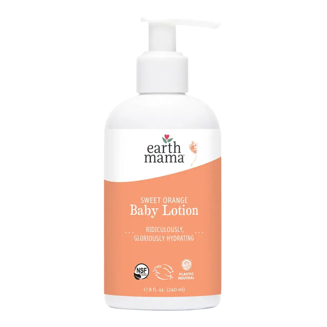 Earth Mama Organics Baby Lotion Sweet Orange
