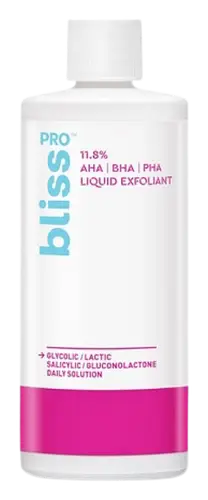 Bliss Pro 11.8% AHA, BHA, PHA Liquid Exfoliant