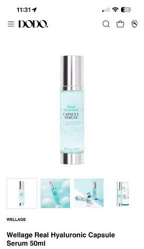 Wellage Real Hyaluronic Capsule Serum