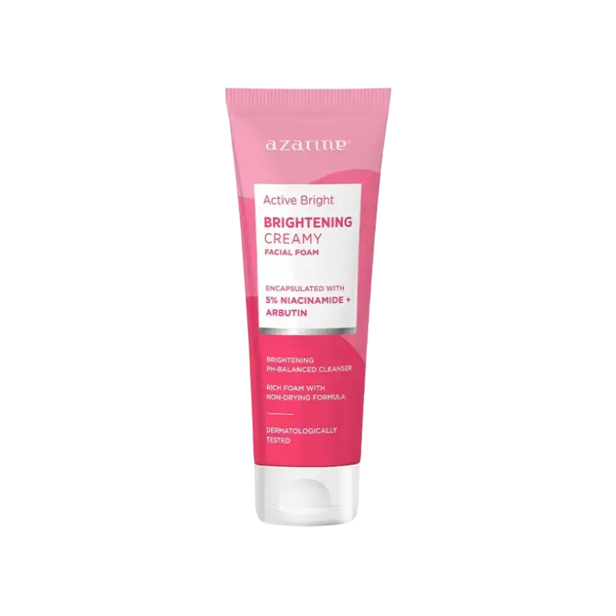 Azarine Active Bright Brightening Creamy Facial Foam