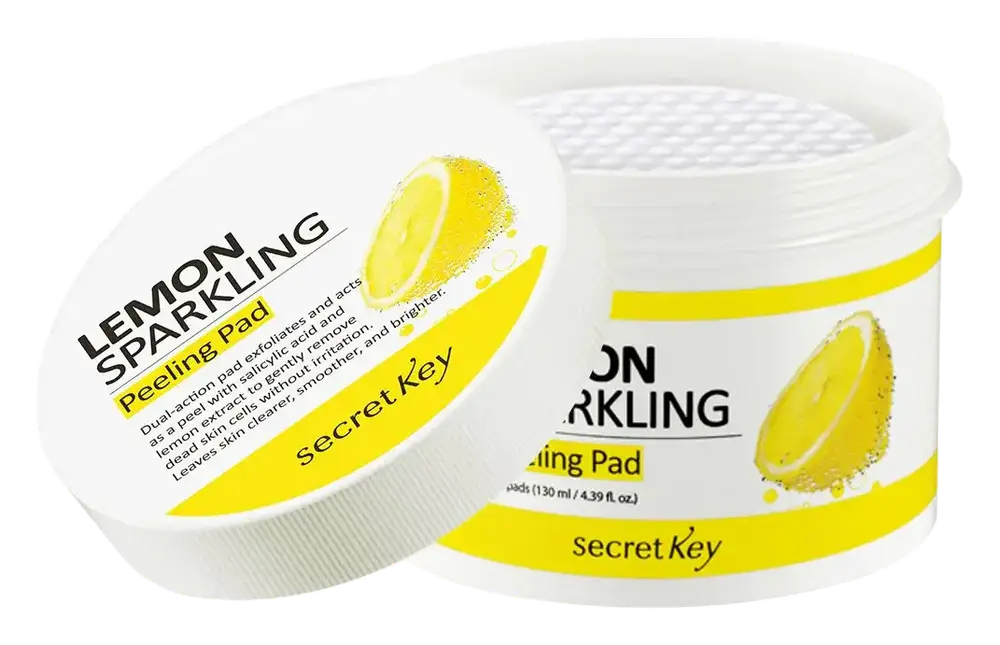 Secret Key Lemon Sparkling Peeling Pad