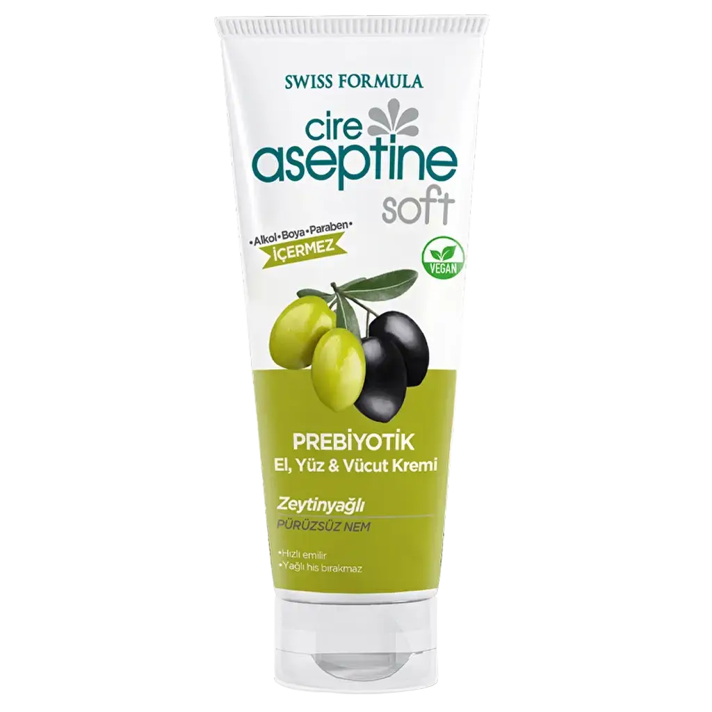 Cire Aseptine Soft Prebiotic Hand, Face & Body Cream Olive Oil