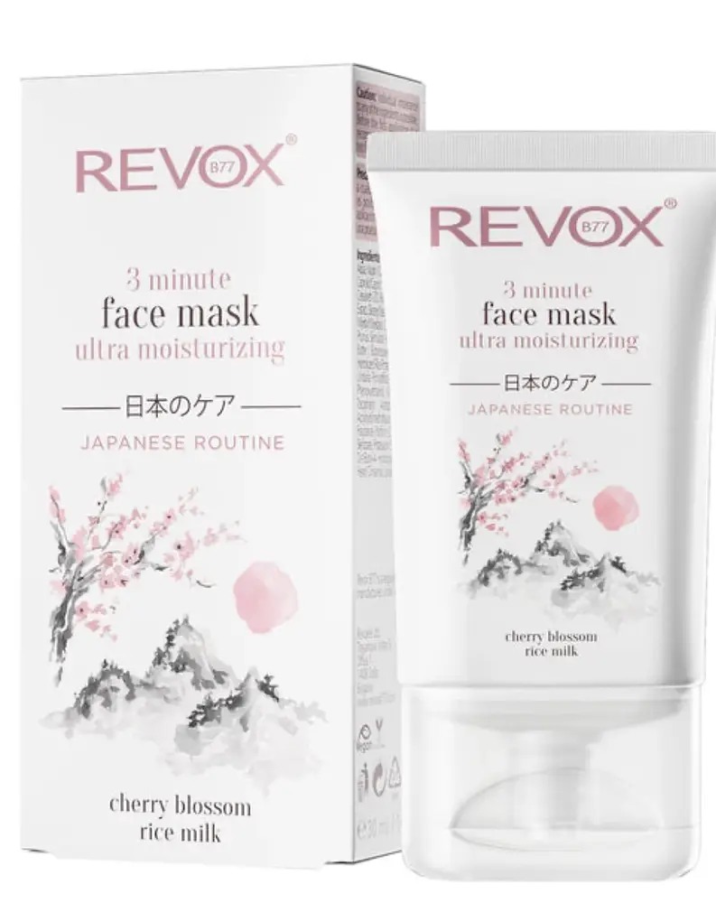REVOX B77 Japanese Routine 3 Minute Face Mask Ultra Moisturizing