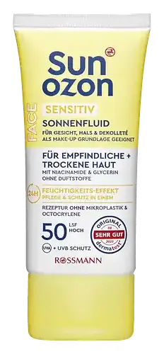 Sunozon Face Sonnenfluid Sensitiv SPF 50