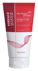 Koreaco Red Dragon Powder Bubble Clay Face Mask