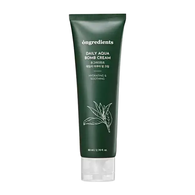 ongredients Daily Aqua Bomb Cream