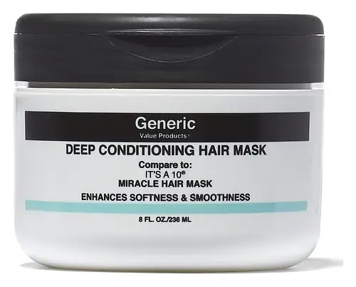 Generic Value Products Deep Conditioning Hair Mask Compare to It’s a 10 Miracle Hair Mask