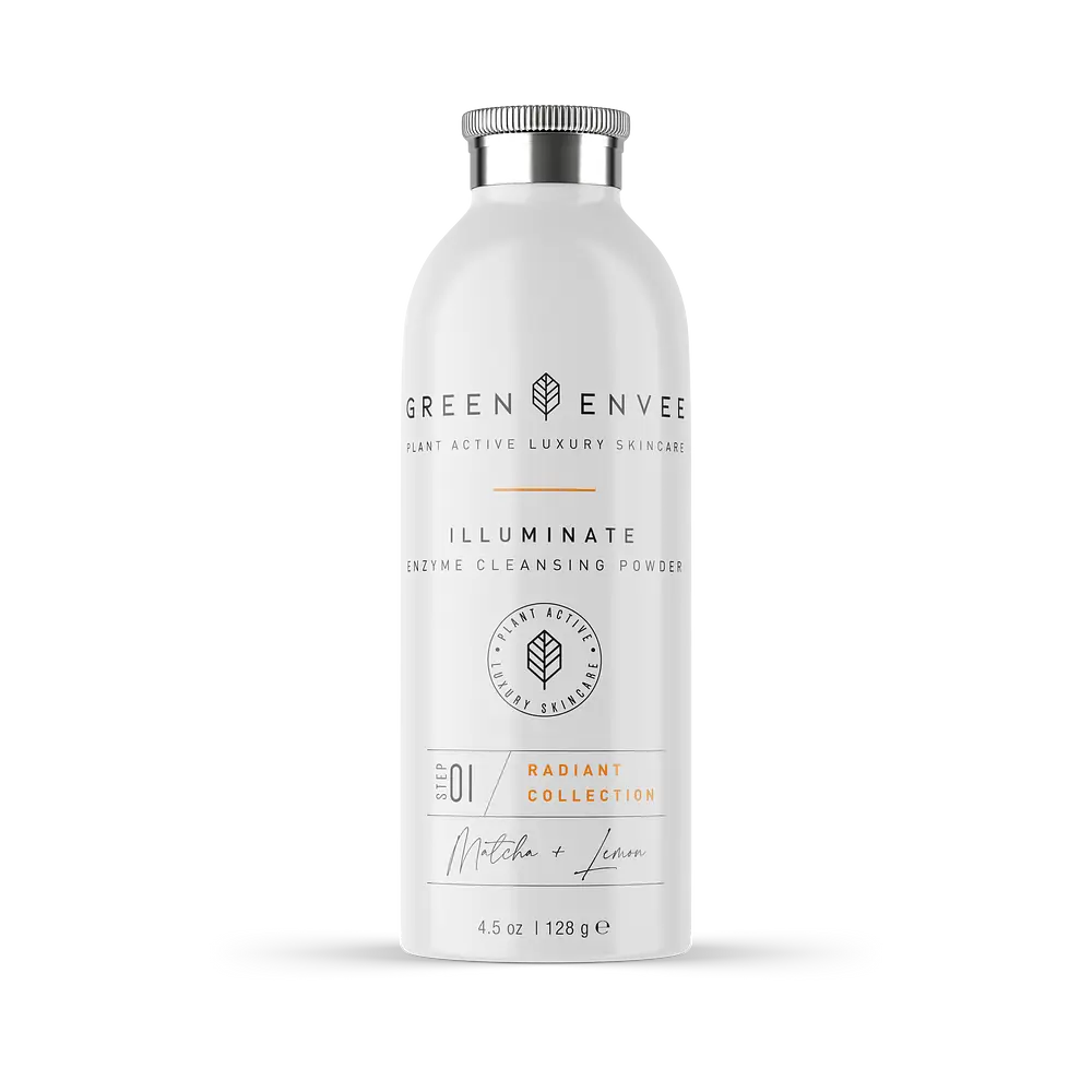 Green Envee Illuminate Enzyme Cleansing Powder