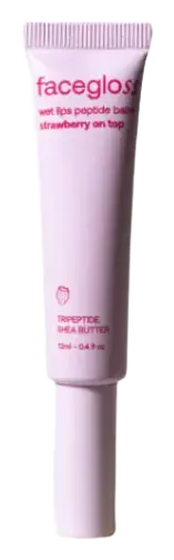 Facegloss Wet Lips Peptide Balm Strawberry on Top