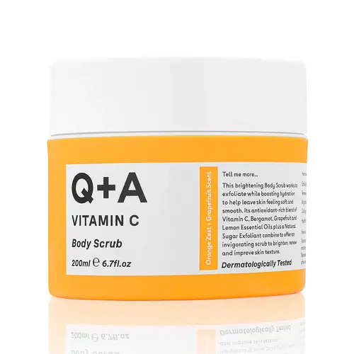 Q + A Vitamin C Body Scrub