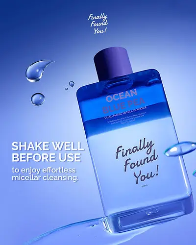 Finally Found You! Ocean Blue Pea Dual-Phase Micellar Water