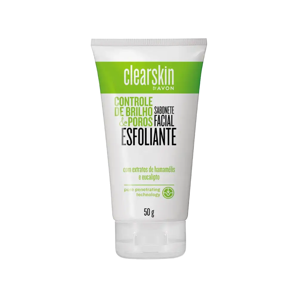 AVON Clearskin Pore & Shine Control Smooth Exfoliating Scrub Brazil