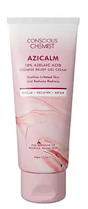 Conscious Chemist Azicalm 10% Azelaic Acid Redness Relief Gel Cream