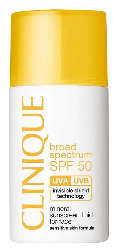 Clinique Broad Spectrum SPF 50 Mineral Sunscreen Fluid for Face