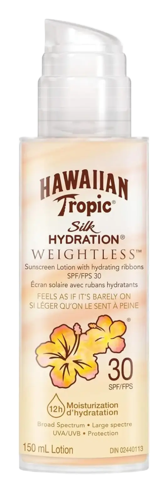 Hawaiian Tropic Silk Hydration Weightless Sunscreen SPF 30