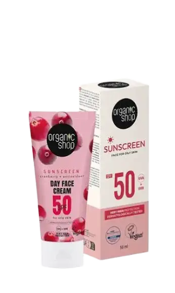 Natura Siberica Sunscreen Day Face Cream SPF 50 For Oily Skin
