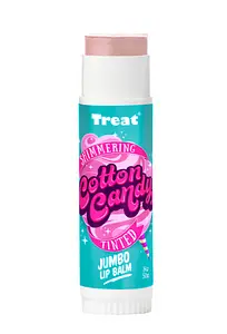 Treat Beauty Tinted Jumbo Lip Balm Shimmering Cotton Candy
