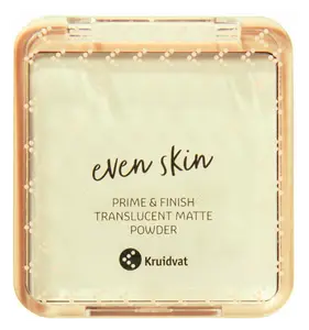 Kruidvat Even Skin Prime & Finish Translucent Matte Powder