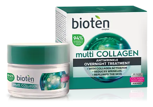 Bioten Multi Collagen Antiwrinkle Overnight Treatment