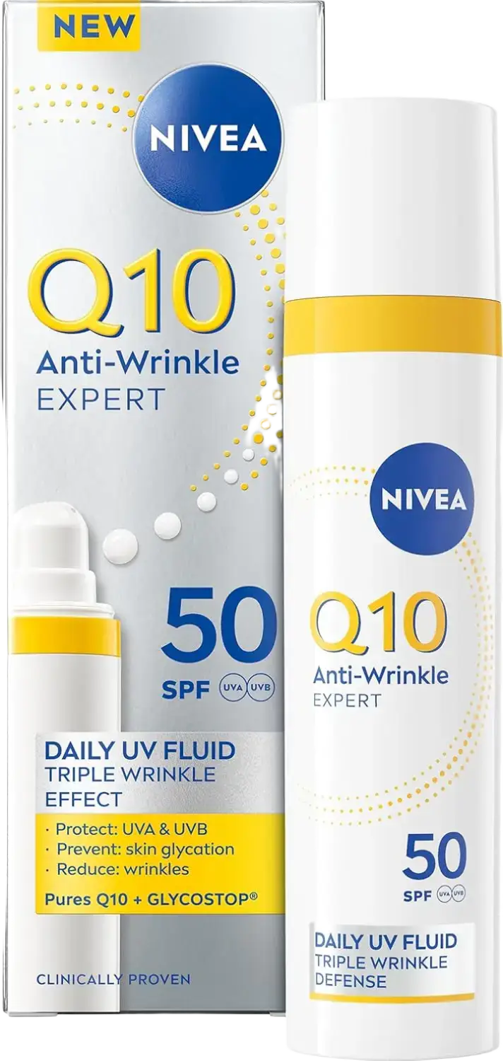 Nivea Q10 Anti-Wrinkle Expert Daily UV Fluid SPF 50