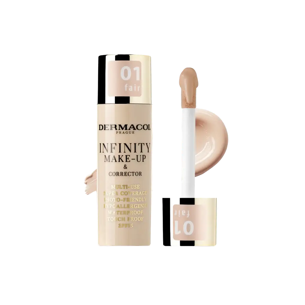 Dermacol Infinity Make-Up & Corrector 01  Fair