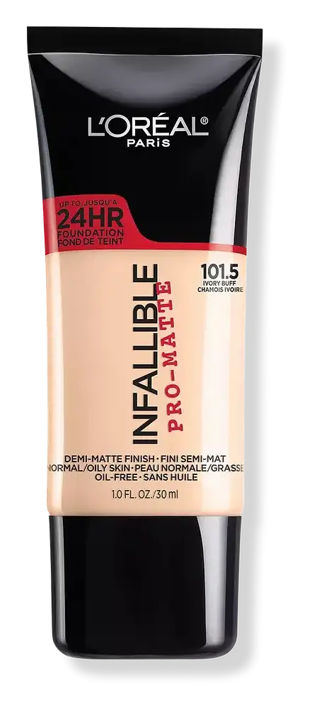 L'Oreal Infallible Pro-Matte Liquid Longwear Foundation 101.5 Ivory Buff