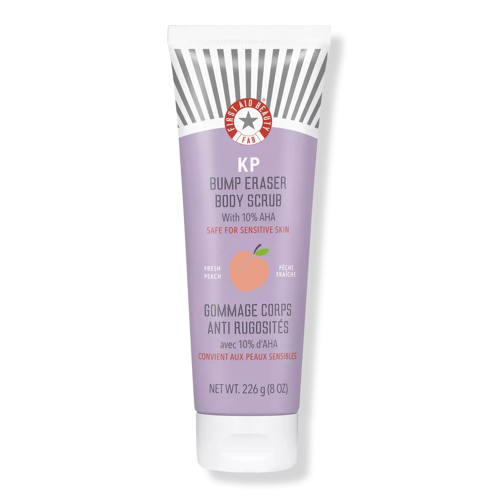 First Aid Beauty KP Bump Eraser Body Scrub With 10% AHA Fresh Peach