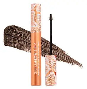 Grande Cosmetics Grandebrow 2-In-1 Tinted Brow Gel + Brow Enhancing Serum Dark