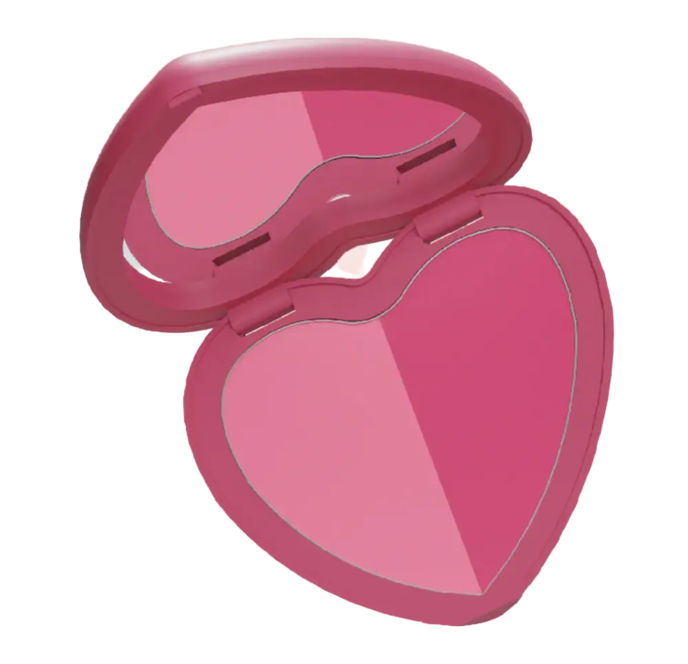 Chu Chü Beauty Heart Blush Duo Love Candy