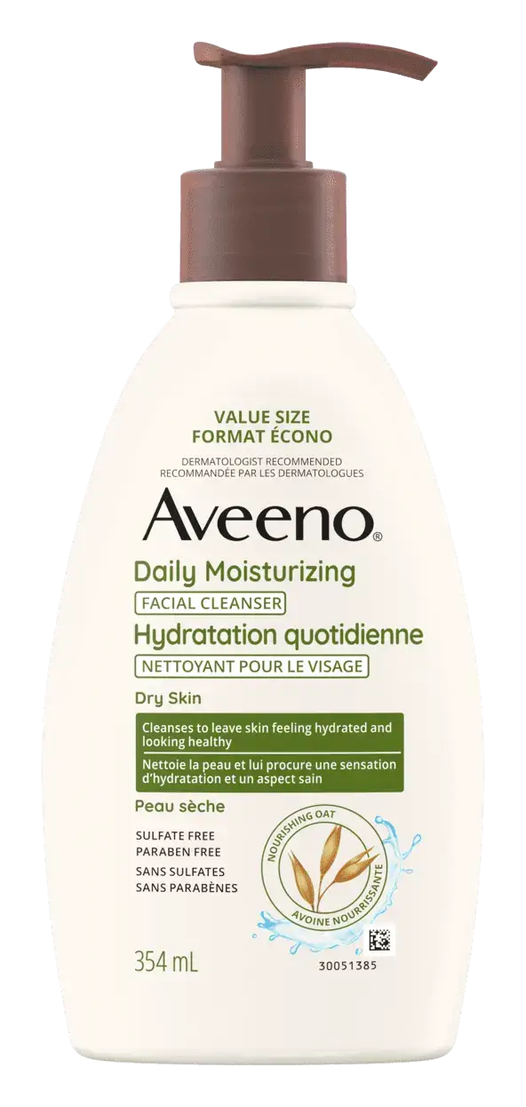 Aveeno Daily Moisturizing Facial Cleanser With Soothing Oat Canada
