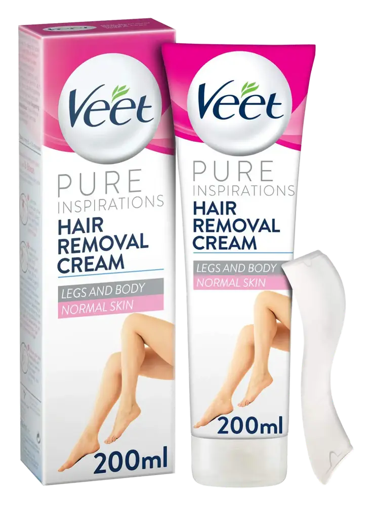 Veet Pure Hair Removal Cream Normal Skin Body & Legs