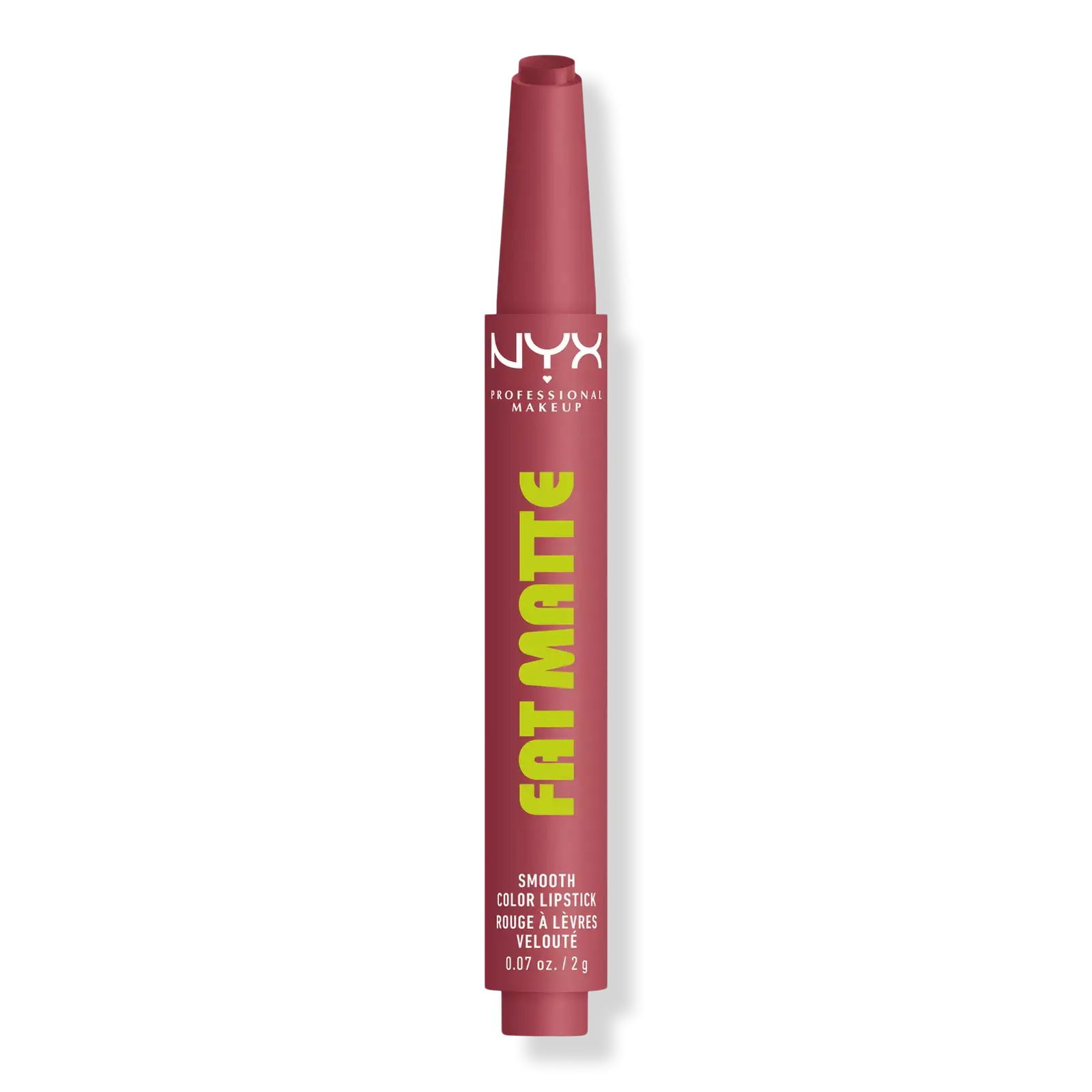 NYX Cosmetics Fat Matte Smooth Color Lipstick Blush Blanket