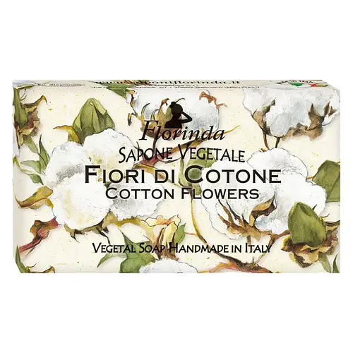 Florinda Cotton Flowers Vegetal Soap