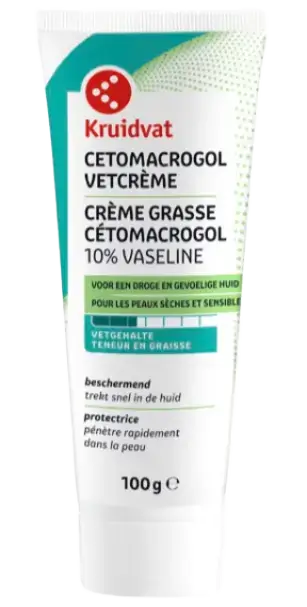 Kruidvat Cetomacrogol Vetcrème 10% Vaseline