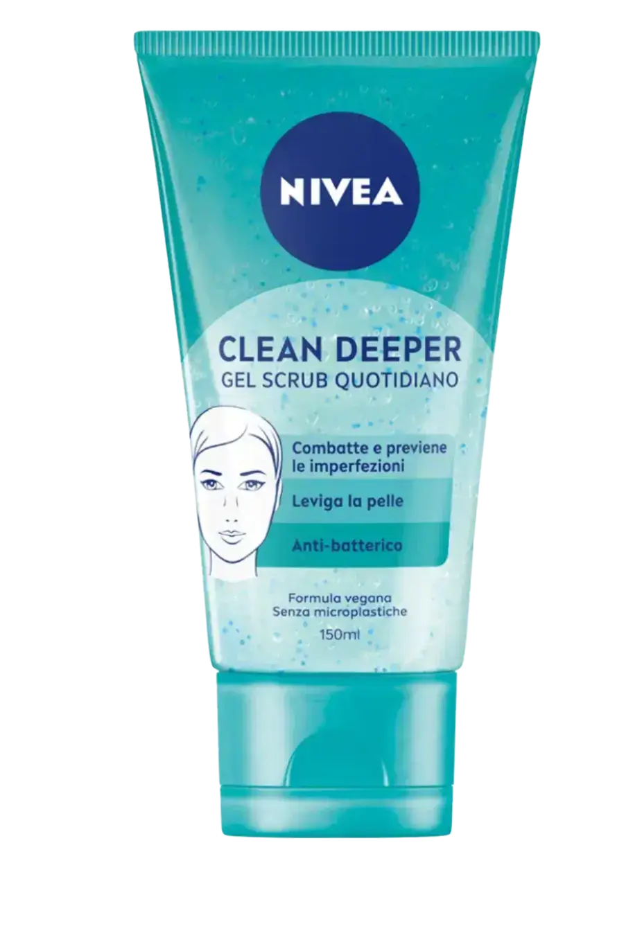 Nivea Clean Deeper Gel Scrub Italy