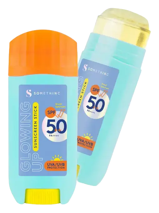 Somethinc Glowing Up Sunscreen Stick SPF 50++ PA ++++