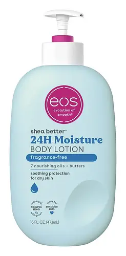 EOS Shea Better Moisture Body Lotion Fragrance-Free