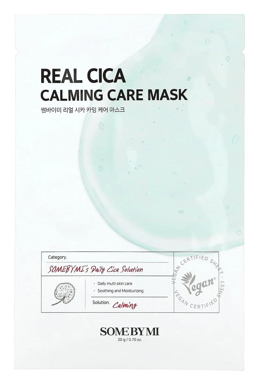 Some By Mi Real Care Mask Real Cica Calming